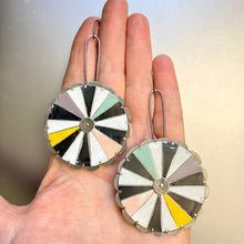 Load image into Gallery viewer, Incarnation Cross Tin Earrings