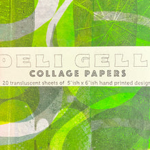 Load image into Gallery viewer, Deli Gelli |  Hand Printed Collage Paper Pack