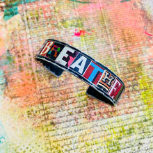 Load image into Gallery viewer, BREATHE Upcycled Tesserae Tin Cuff