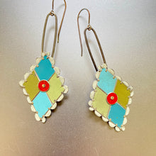 Load image into Gallery viewer, Quarter of Mutation XVI Tin Earrings