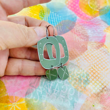 Load image into Gallery viewer, Mod Clay Upcycled Tin Earrings