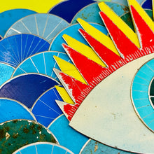 Load image into Gallery viewer, Lit Up  |  Tin Collage Wall Art