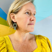 Load image into Gallery viewer, Mod Clay Upcycled Tin Earrings