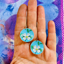 Load image into Gallery viewer, Dogwood Blossoms Medium Basin Earrings