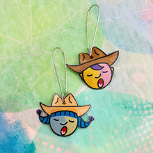 Load image into Gallery viewer, Singing Duo Zero Waste Tin Earrings