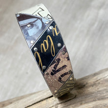 Load image into Gallery viewer, Quality Choice Tesserae Tin Cuff