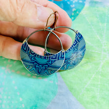 Load image into Gallery viewer, Edgeworth Circles Upcycled Tin Earrings