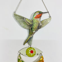 Load image into Gallery viewer, Ruby Throated Talisman Wall Hanging