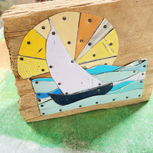 Load image into Gallery viewer, Sail Forbidden Seas Upcycled Tin Wall Art