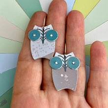 Load image into Gallery viewer, Fir Tree Owl Earrings