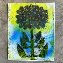 Load image into Gallery viewer, Fantastical Botanicals IV   |  Original Gelatin Monoprint