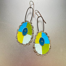 Load image into Gallery viewer, Quarter of Mutation VII Tin Earrings