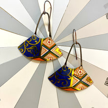 Load image into Gallery viewer, Gorgeous Pattern Mix Fan Earrings