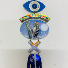 Load image into Gallery viewer, Winter Woodpecker Talisman Wall Hanging