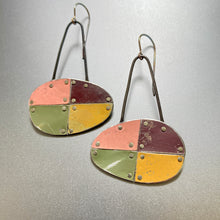 Load image into Gallery viewer, Quarter of Mutation III Tin Earrings