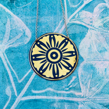 Load image into Gallery viewer, Golden Barn Star Upcycled Tin Necklace