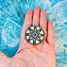 Load image into Gallery viewer, Golden Barn Star Upcycled Tin Necklace