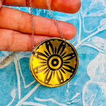 Load image into Gallery viewer, Golden Barn Star Upcycled Tin Necklace
