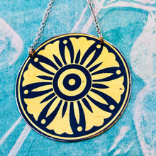 Load image into Gallery viewer, Golden Barn Star Upcycled Tin Necklace