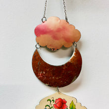 Load image into Gallery viewer, Fancy Pink Flowers Talisman Wall Hanging