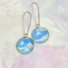 Load image into Gallery viewer, Cloudy Sky Medium Basin Earrings