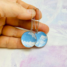Load image into Gallery viewer, Cloudy Sky Medium Basin Earrings
