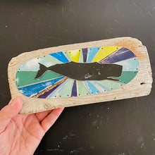 Load image into Gallery viewer, For Things Remote Upcycled Tin Wall Art