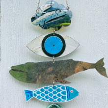 Load image into Gallery viewer, Ocean Blue Talisman Wall Hanging