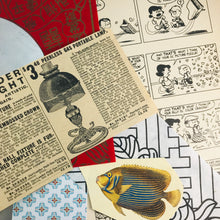 Load image into Gallery viewer, Collage Packet -- Assorted Paper &amp; Ephemera