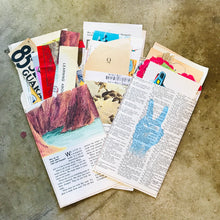 Load image into Gallery viewer, Collage Packet -- Assorted Paper &amp; Ephemera