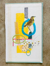 Load image into Gallery viewer, Open Your Eyes   •  Collage on Upcycled Book Cover