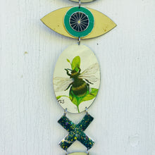 Load image into Gallery viewer, Honeybee Protective Eye Talisman Wall Hanging