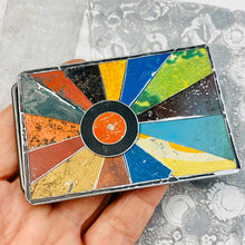 Load image into Gallery viewer, Retro Mod Starburst Tin Belt Buckle