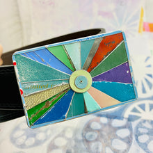 Load image into Gallery viewer, Retro Starburst Soft Cools Tin Belt Buckle