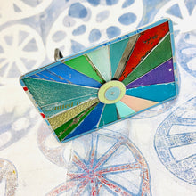 Load image into Gallery viewer, Retro Starburst Soft Cools Tin Belt Buckle