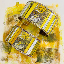 Load image into Gallery viewer, The Sun Upcycled Tin Cuff