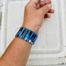 Load image into Gallery viewer, Beatles Hard Days Night Upcycled Tin Bracelet
