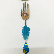 Load image into Gallery viewer, Nuthatch Shooting Star Protective Eye Talisman Wall Hanging