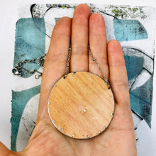 Load image into Gallery viewer, Desert Sunset Zero Waste Tin Color Wheel Necklace