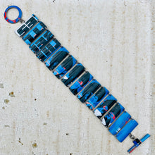 Load image into Gallery viewer, Beatles Hard Days Night Upcycled Tin Bracelet