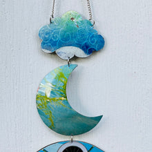 Load image into Gallery viewer, Ocean Blues Protective Eye Talisman Wall Hanging
