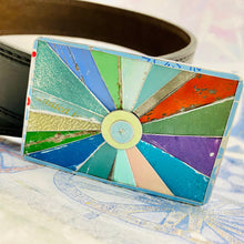 Load image into Gallery viewer, Retro Starburst Soft Cools Tin Belt Buckle