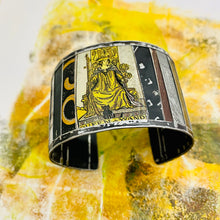 Load image into Gallery viewer, The Queen of Wands Upcycled Tesserae Tin Cuff