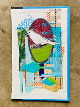 Load image into Gallery viewer, Halfway Up   •  Collage on Upcycled Book Cover