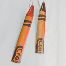 Load image into Gallery viewer, Crayola Crayons Zero Waste Tin Earrings