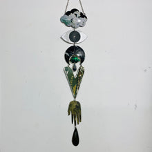 Load image into Gallery viewer, Evening Hydrangeas Protective Eye Talisman Wall Hanging