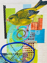 Load image into Gallery viewer, Inner Attraction  •  Collage on Upcycled Book Cover