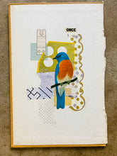 Load image into Gallery viewer, Once   •  Collage on Upcycled Book Cover