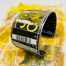 Load image into Gallery viewer, The Queen of Wands Upcycled Tesserae Tin Cuff
