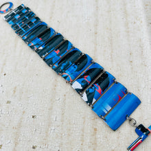 Load image into Gallery viewer, Beatles Hard Days Night Upcycled Tin Bracelet